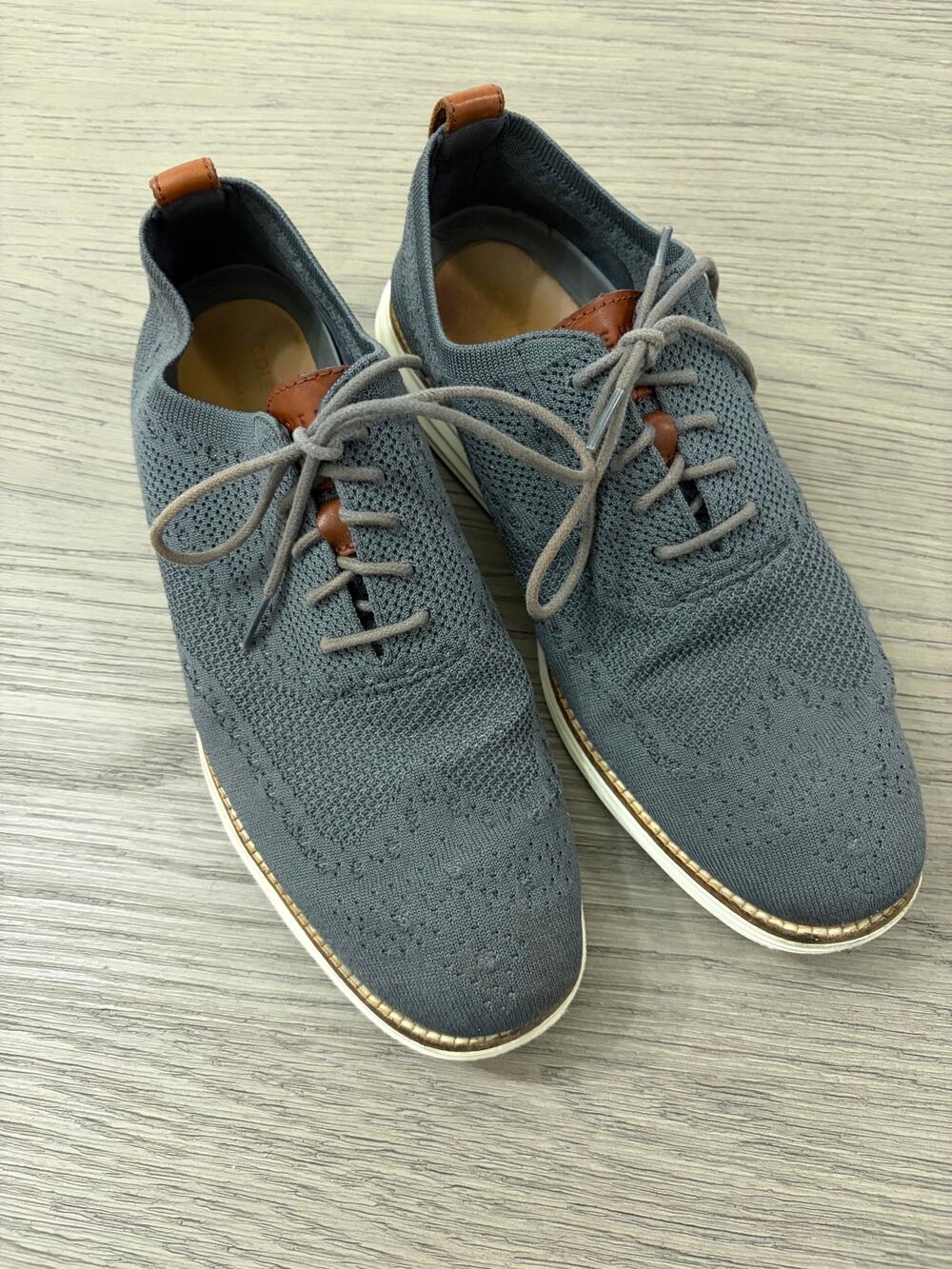 Cole Haan Men's Grand Energyweave Stitchlite Wingtip Oxfords, 9.5